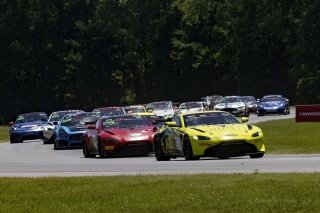 #55 Toyota GR Supra GT4 of Moisey Uretsky, Accelerating Performance, GT America Powered by AWS, GT4, SRO America, VIR, Virginia International Rcaeway, Alton, Virginia, June 2022.
 | Brian Cleary/SRO