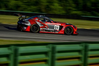 #04 Mercedes-AMG GT3 of George Kurtz, Riley Motorsports, GT America Powered by AWS, SRO3, SRO America, VIR, Virginia International Rcaeway, Alton, Virginia, June 2022.
 | James Lietz/SRO