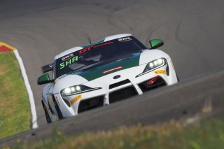 #21 Toyota GR Supra GT4 of Nick Shanny, Accelerating Performance, GT America Powered by AWS, GT4, SRO America, Watkins Glen International raceway, Watkins Glen, NY, July 2022..
 | Brian Cleary/SRO