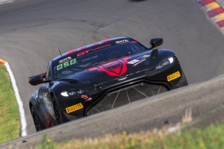 #50 Aston Martin Vantage GT4 of Ross Chouest, Chouest Povoledo Racing, GT America Powered by AWS, GT4, SRO America, Watkins Glen International raceway, Watkins Glen, NY, July 2022..
 | Brian Cleary/SRO