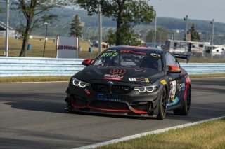 #22 BMW M4 GT4 of Marko Radisic, SRQ Motorsports, GT America Powered by AWS, GT4, SRO America, Watkins Glen International raceway, Watkins Glen, NY, July 2022..
 | SRO Motorsports Group