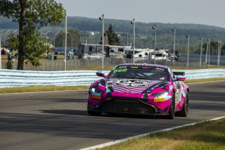 #888 Aston Martin Vantage AMR GT4 of Sean Whalen, Zelus Motorsports, GT America Powered by AWS, GT4, SRO America, Watkins Glen International raceway, Watkins Glen, NY, July 2022..
 | SRO Motorsports Group