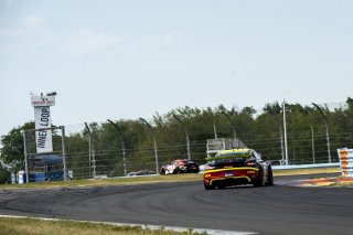 #120 Porsche 718 Cayman GT4 RS Clubsport of Adam Adelson, Premier Racing, GT America Powered by AWS, GT4, SRO America, Watkins Glen International raceway, Watkins Glen, NY, July 2022..
 | SRO Motorsports Group