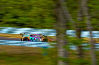 #88 Lamborghini Huracan GT3 of Jason Harward, Zelus Motorsports, GT America Powered by AWS, SRO3, SRO America, Watkins Glen International raceway, Watkins Glen, NY, July 2022..
 | SRO Motorsports Group
