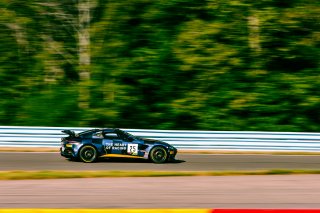 #25 Aston Martin Vantage GT4 of Gray Newell, Heart of Racing Team, GT America Powered by AWS, GT4, SRO America, Watkins Glen International raceway, Watkins Glen, NY, July 2022..
 | SRO Motorsports Group