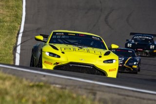 #55 Aston Martin GT4 of Moisey Uretsky, Accelerating Performance, GT America Powered by AWS, GT4, SRO America, Watkins Glen International raceway, Watkins Glen, NY, July 2022..
 | SRO Motorsports Group
