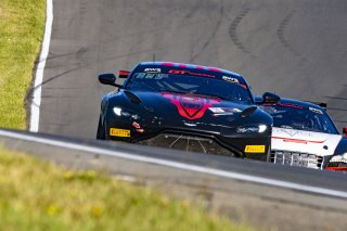 #50 Aston Martin Vantage GT4 of Ross Chouest, Chouest Povoledo Racing, GT America Powered by AWS, GT4, SRO America, Watkins Glen International raceway, Watkins Glen, NY, July 2022..
 | SRO Motorsports Group