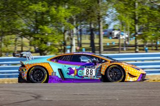 #88 Lamborghini Huracan GT3 of Jason Harward, Zelus Motorsports, GT America Powered by AWS, SRO3, SRO America, Watkins Glen International raceway, Watkins Glen, NY, July 2022..
 | SRO Motorsports Group