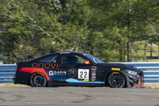 #22 BMW M4 GT4 of Marko Radisic, SRQ Motorsports, GT America Powered by AWS, GT4, SRO America, Watkins Glen International raceway, Watkins Glen, NY, July 2022..
 | SRO Motorsports Group