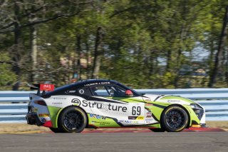 #69 Toyota GR Supra GT4 of Todd Coleman, Smooge Racing, GT America Powered by AWS, GT4, SRO America, Watkins Glen International raceway, Watkins Glen, NY, July 2022..
 | SRO Motorsports Group