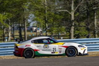 #21 Toyota GR Supra GT4 of Nick Shanny, Accelerating Performance, GT America Powered by AWS, GT4, SRO America, Watkins Glen International raceway, Watkins Glen, NY, July 2022..
 | SRO Motorsports Group