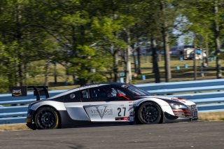 #27 Audi R8 LMS of Jason Daskalos, Daskolas Motorsports, GT America Powered by AWS, SRO3, SRO America, Watkins Glen International raceway, Watkins Glen, NY, July 2022..
 | SRO Motorsports Group