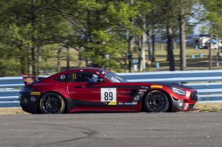 #89 Mercedes-AMG GT4 of Custodio Toledo, RENNtech Motorsports, GT America Powered by AWS, GT4, SRO America, Watkins Glen International raceway, Watkins Glen, NY, July 2022..
 | SRO Motorsports Group