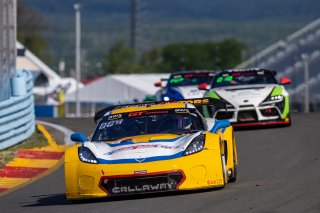 #70 Callaway Corvette C7 GT3 of Mirco Shultis, Mishumotors, GT America Powered by AWS, SRO3, SRO America, Watkins Geln International, Watkins Glen NY, July 2022.
 | ©2022 Regis Lefebure/SRO