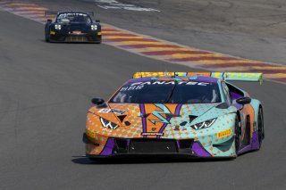#88 Lamborghini Huracan GT3 of Jason Harward, Zelus Motorsports, GT America Powered by AWS, SRO3, SRO America, Watkins Glen International raceway, Watkins Glen, NY, July 2022..
 | Brian Cleary/SRO
