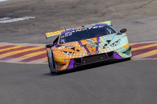 #88 Lamborghini Huracan GT3 of Jason Harward, Zelus Motorsports, GT America Powered by AWS, SRO3, SRO America, Watkins Glen International raceway, Watkins Glen, NY, July 2022..
 | Brian Cleary/SRO