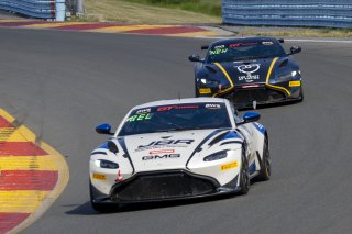 #2  Aston Martin Vantage AMR GT4 of  Jason Bell, GMG Racing, GT America Powered by AWS, GT4, SRO America, Watkins Glen International raceway, Watkins Glen, NY, July 2022..
 | Brian Cleary/SRO