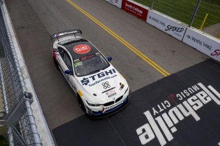 #28 BMW M4 GT4 of Rick Uhler, SRQ Motorsports, GT America Powered by AWS, GT4, SRO America, Nashville street course, Nashville, TN, August 2022, Watkins Glen, NY, July 2022..
 | Brian Cleary/SRO