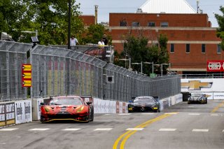 #37 Ferrari 488 GT3 of Justin Wetherill, Triarsi Competizione, GT America Powered by AWS, SRO3, SRO America, Nashville street course, Nashville, TN, August 2022, Watkins Glen, NY, July 2022..
 | Brian Cleary/SRO