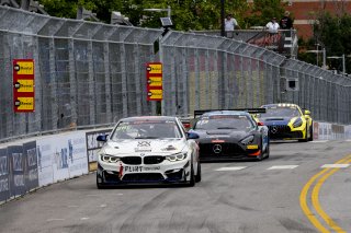 #28 BMW M4 GT4 of Rick Uhler, SRQ Motorsports, GT America Powered by AWS, GT4, SRO America, Nashville street course, Nashville, TN, August 2022, Watkins Glen, NY, July 2022..
 | Brian Cleary/SRO