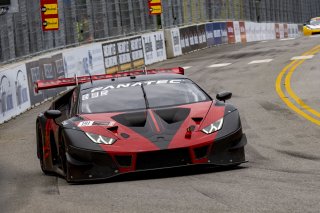 #191 Lamborghini Huracan GT3 of Jeff Burton, Zelus Motorsports, GT America Powered by AWS, SRO3, SRO America, Nashville street course, Nashville, TN, August 2022, Watkins Glen, NY, July 2022..
 | Brian Cleary/SRO