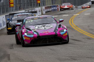 #888 Aston Martin Vantage AMR GT4 of Sean Whalen, Zelus Motorsports, GT America Powered by AWS, GT4, SRO America, Nashville street course, Nashville, TN, August 2022, Watkins Glen, NY, July 2022..
 | Brian Cleary/SRO