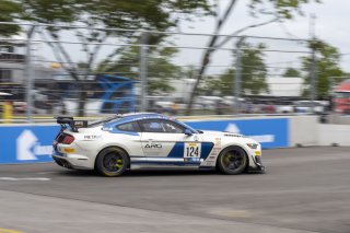 #124 Ford Mustang GT4 of Chris Alliegro, ARG/Rotek Racing, GT America Powered by AWS, GT4, SRO America, Nashville street course, Nashville, TN, August 2022, Watkins Glen, NY, July 2022..
 | Brian Cleary/SRO