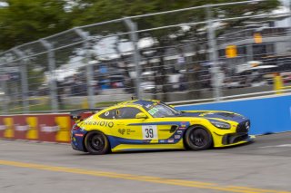 #39 Mercedes-AMG GT4 of Chris Cagnazzi, Cameron Racing, TC GT America Powered by AWS, GT4, SRO America, Nashville street course, Nashville, TN, August 2022, Watkins Glen, NY, July 2022..
 | Brian Cleary/SRO