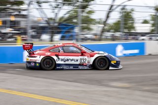 #032 Porsche 911 GT3-R (991.ii) of Kyle Washington, GMG Racing, GT America Powered by AWS, SRO3, SRO America, Nashville street course, Nashville, TN, August 2022, Watkins Glen, NY, July 2022..
 | Brian Cleary/SRO
