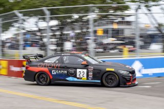 #22 BMW M4 GT4 of Marko Radisic, SRQ Motorsports, GT America Powered by AWS, GT4, SRO America, Nashville street course, Nashville, TN, August 2022, Watkins Glen, NY, July 2022..
 | Brian Cleary/SRO