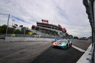#88 Lamborghini Huracan GT3 of Jason Harward, Zelus Motorsports, GT America Powered by AWS, SRO3, SRO America, Music City Grand Prix, Nashville, Tennesee, August 2022.
 | Fred Hardy | SRO