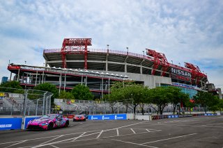 #888 Aston Martin Vantage AMR GT4 of Sean Whalen, Zelus Motorsports, GT America Powered by AWS, GT4, SRO America, Music City Grand Prix, Nashville, Tennesee, August 2022.
 | Fred Hardy | SRO
