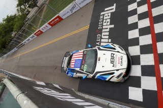 #2  Aston Martin Vantage AMR GT4 of  Jason Bell, GMG Racing, GT America Powered by AWS, GT4, SRO America, Nashville street course, Nashville, TN, August 2022, Watkins Glen, NY, July 2022..
 | Brian Cleary/SRO