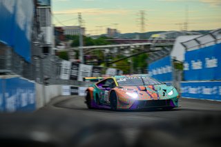 #88 Lamborghini Huracan GT3 of Jason Harward, Zelus Motorsports, GT America Powered by AWS, SRO3, SRO America, Music City Grand Prix, Nashville, Tennesee, August 2022.
 | Fred Hardy | SRO
