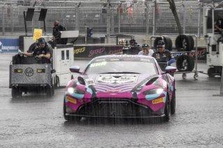 #888 Aston Martin Vantage AMR GT4 of Sean Whalen, Zelus Motorsports, GT America Powered by AWS, GT4, SRO America, Nashville street course, Nashville, TN, August 2022, Watkins Glen, NY, July 2022..
 | Brian Cleary/SRO