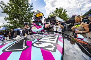 #888 Aston Martin Vantage AMR GT4 of Sean Whalen, Zelus Motorsports, GT America Powered by AWS, GT4, SRO America, Nashville street course, Nashville, TN, August 2022, Watkins Glen, NY, July 2022..
 | Brian Cleary/SRO