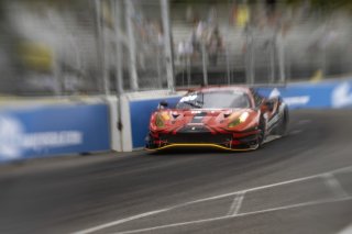 #37 Ferrari 488 GT3 of Justin Wetherill, Triarsi Competizione, GT America Powered by AWS, SRO3, SRO America, Nashville street course, Nashville, TN, August 2022, Watkins Glen, NY, July 2022..
 | Brian Cleary/SRO