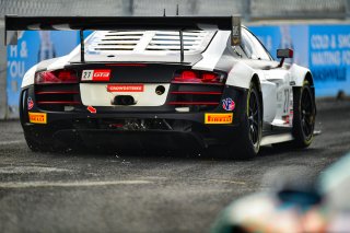 #27 Audi R8 LMS of Jason Daskalos, Daskolas Motorsports, GT America Powered by AWS, SRO3, SRO America, Music City Grand Prix, Nashville, Tennesee, August 2022.
 | Fred Hardy | SRO