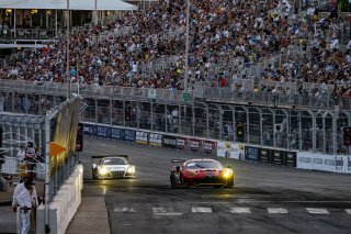 #37 Ferrari 488 GT3 of Justin Wetherill, Triarsi Competizione, GT America Powered by AWS, SRO3, SRO America, Nashville street course, Nashville, TN, August 2022, Watkins Glen, NY, July 2022..
 | Brian Cleary/SRO