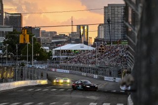 #22 BMW M4 GT4 of Marko Radisic, SRQ Motorsports, GT America Powered by AWS, GT4, SRO America, Music City Grand Prix, Nashville, Tennesee, August 2022.
 | Fred Hardy | SRO