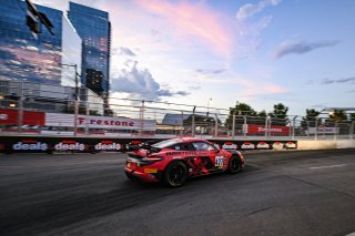 #427 Porsche 718 Cayman GT4 CLUBSPORT MR of Anthony Bartone, Regal Motorsports LLC/Bartone Bros, GT America Powered by AWS, GT4, SRO America, Music City Grand Prix, Nashville, Tennesee, August 2022.
 | Fred Hardy | SRO