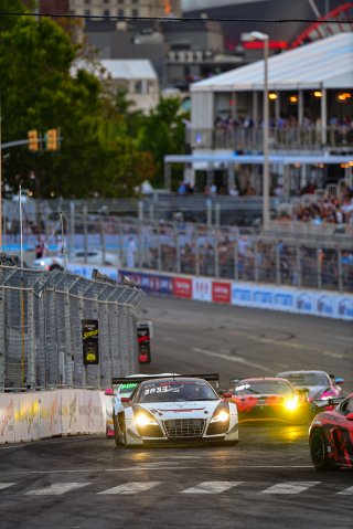 #27 Audi R8 LMS of Jason Daskalos, Daskolas Motorsports, GT America Powered by AWS, SRO3, SRO America, Music City Grand Prix, Nashville, Tennesee, August 2022.
 | Fred Hardy | SRO