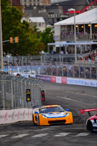 #70 Callaway Corvette C7 GT3 of Mirco Shultis, Mishumotors, GT America Powered by AWS, SRO3, SRO America, Music City Grand Prix, Nashville, Tennesee, August 2022.
 | Fred Hardy | SRO