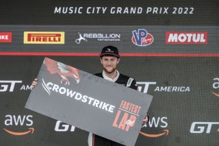 #23 Ferrari 458 Italia GT3 of Onofrio Triarsi, Triarsi Competizione, GT America Powered by AWS, SRO3, SRO America, Nashville street course, Nashville, TN, August 2022, Watkins Glen, NY, July 2022..
 | SRO Motorsports Group