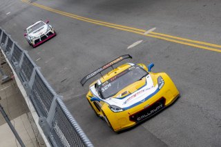 #70 Callaway Corvette C7 GT3 of Mirco Shultis, Mishumotors, GT America Powered by AWS, SRO3, SRO America, Nashville street course, Nashville, TN, August 2022, Watkins Glen, NY, July 2022..
 | Brian Cleary/SRO