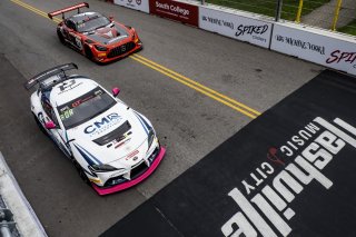 #33 Toyota GR Supra GT4 of Matt Forbush, Forbush Performance, GT America Powered by AWS, GT4, SRO America, Nashville street course, Nashville, TN, August 2022, Watkins Glen, NY, July 2022..
 | Brian Cleary/SRO