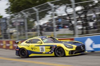 #39 Mercedes-AMG GT4 of Chris Cagnazzi, Cameron Racing, TC GT America Powered by AWS, GT4, SRO America, Nashville street course, Nashville, TN, August 2022, Watkins Glen, NY, July 2022..
 | Brian Cleary/SRO
