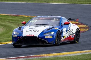 #15 Aston Martin Vantage AMR GT4 of Bryan Putt, BSport Racing, GT America Powered by AWS, GT4, SRO America, Road America, Elkhart Lake, WI, August 2022
 | Brian Cleary/SRO
