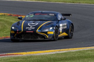 #25 Aston Martin Vantage GT4 of Gray Newell, Heart of Racing Team, GT America Powered by AWS, GT4, SRO America, Road America, Elkhart Lake, WI, August 2022
 | Brian Cleary/SRO