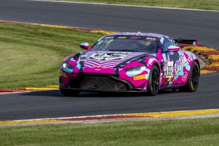 #888 Aston Martin Vantage AMR GT4 of Sean Whalen, Zelus Motorsports, GT America Powered by AWS, GT4, SRO America, Road America, Elkhart Lake, WI, August 2022
 | Brian Cleary/SRO